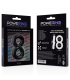 POWERING SUPER FLEXIBLE Y RESISTENTE ANILLO PENE Y TESTICULOS PR12 NEGRO