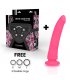 DELTA CLUB TOYS ARNES DILDO ROSA SILICONA MEDICA 17 X 3CM