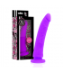 DELTA CLUB TOYS ARNES DILDO LILA SILICONA MEDICA 17 X 3CM