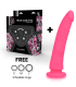 DELTA CLUB TOYS ARNES DILDO ROSA SILICONA MEDICA 23 X 45 CM