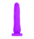 DELTA CLUB TOYS ARNES DILDO LILA SILICONA MEDICA 23 X 45 CM