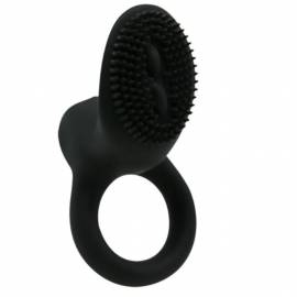 ANILLO VIBRADOR COBRA DE PRETTY LOVE NEGRO