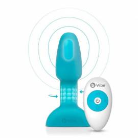 B VIBE RIMMING CONTROL REMOTO ANAL PLUG PETITE TEAL