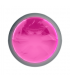 COQUETTE PLUG ANAL DE METAL TALLA L CRISTAL PINK 4 X 9CM