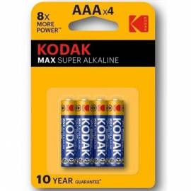 KODAK MAX SUPER PILA ALCALINA AAA LR03 BLISTER4