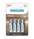 PHILIPS ALKALINE PILA AA LR6 BLISTER4