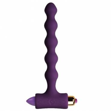 PLUG ANAL CON VIBRACIoN Y ONDULACIONES PETITE SENSATIONS PEARLS