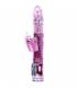 VIBRADOR RECARGABLE CON ROTACION Y ESTIMULADOR THROBBING BUTTERFLY