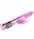 VIBRADOR RECARGABLE CON ROTACION Y ESTIMULADOR THROBBING BUTTERFLY