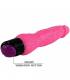 COLORFUL SEX VIBRADOR REALISTICO ROSA 24 CM