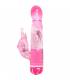 BAILE VIBRADOR MULTIVELOCIDAD CON ESTIMULADOR ROSA