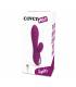 COVERME TAYLOR VIBRADOR RECARGABLE 10 VELOCIDADES FLEXIBLE Y SUMERGIBLE