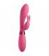 OMG SELFIE SILICONE VIBRATOR RABBIT PINK