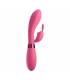 OMG SELFIE SILICONE VIBRATOR RABBIT PINK