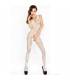 PASSION WOMAN BS020 BODYSTOCKING BLANCO TALLA UNICA