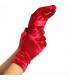 LEGAVENUE GUANTES SATIN ROJO