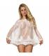 SUBBLIME BABYDOLL MANGA DE CAMPANA BLANCO S M