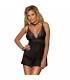 SUBBLIME BABYDOLL BORDADO EN PECHOS S M