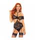 LEG AVENUE SET DOS PIEZAS TOP Y TEDDY S M