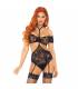 LEG AVENUE SET DOS PIEZAS TOP Y TEDDY S M