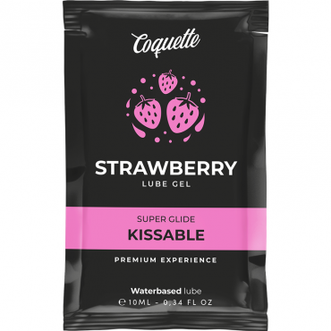 COQUETTE POCKET LUBRICANTE KISSABLE BASE AGUA FRESA 10 ML