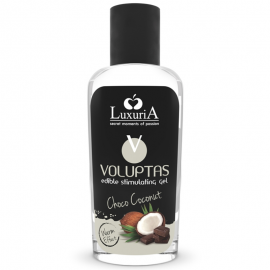 LUXURIA VOLUPTAS GEL ESTIMULANTE COMESTIBLE EFECTO CALOR COCO Y CREMA 100 ML