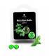 SECRETPLAY BRAZILIAN BALLS MENTA SET 2 BOLAS