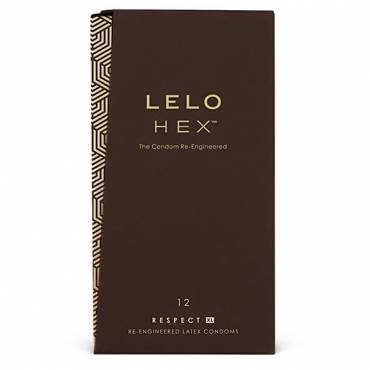 LELO HEX CONDOMS RESPECT XL 12 PACK