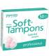 SOFT TAMPONS TAMPONES ORIGINALES PROFESSIONAL 50UDS