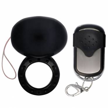 SPIRIT ANILLO VIBRADOR CONTROL REMOTO NEGRO