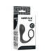 ADDICTED TOYS PLUG ANAL CON ANILLO SILICONA NEGRO