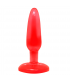 PLUG ANAL TACTO SUAVE ROJO 142