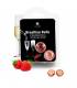 SECRETPLAY SET 2 BRAZILIAN BALLS FRESAS CON CAVA