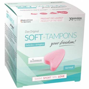 SOFT TAMPONS TAMPONES ORIGINALES LOVE 3UDS