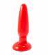 PLUG ANAL PEQUENO ROJO 15CM