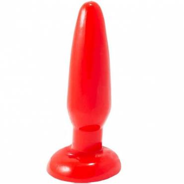 PLUG ANAL PEQUENO ROJO 15CM