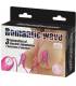 ROMANTIC WAVE PIZAS CON VIBRACION Y ELECTROSHOCK FUCSIA