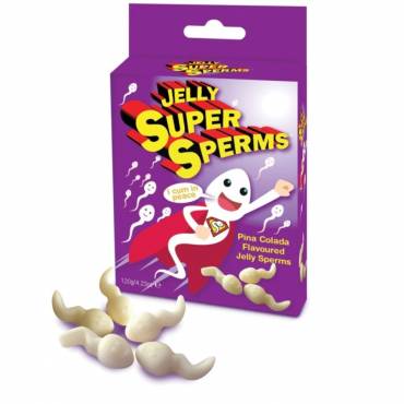 SPENCERFLETWOOD JELLY SUPER SPERM GOMINOLAS FORMA ESPERMA 120 GR