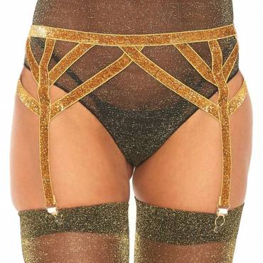 LEG AVENUE LIGUERO LUREX DORADO TALLA UNICA