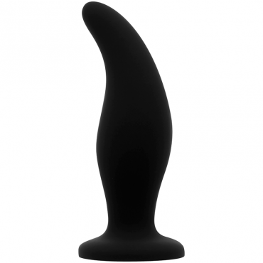 OHMAMA PLUG ANAL SILICONA CURVADO PUNTO P 12 CM