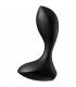 SATISFYER BACKDOOR LOVER PLUG ANAL VIBRADOR NEGRO