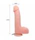 VIBRADOR REALISTICO BARBARA NATURAL 22 CM