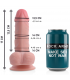 ROCKARMY DUAL DENSITY PANZER DILDO REALISTA 17CM