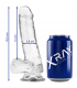 XRAY CLEAR DILDO REALISTA TRANSPARENTE 185CM X 38CM