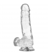 XRAY CLEAR DILDO REALISTA TRANSPARENTE 185CM X 38CM