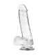 XRAY CLEAR DILDO REALISTA TRANSPARENTE 185CM X 38CM