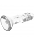 XRAY CLEAR DILDO TRANSPARENTE 12CM X 26CM