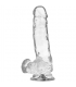 XRAY ARNeS DILDO REALISTA TRANSPARENTE 185CM X 38CM