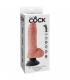 DILDO VIBRADOR KING COCK CON TESTICULOS 203 CM NATURAL