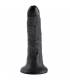 KING COCK 7 PENE NEGRO 178 CM